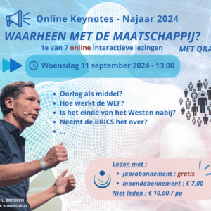 Voorjaar Keynote 2024 (1) – Waarheen met de maatschappij